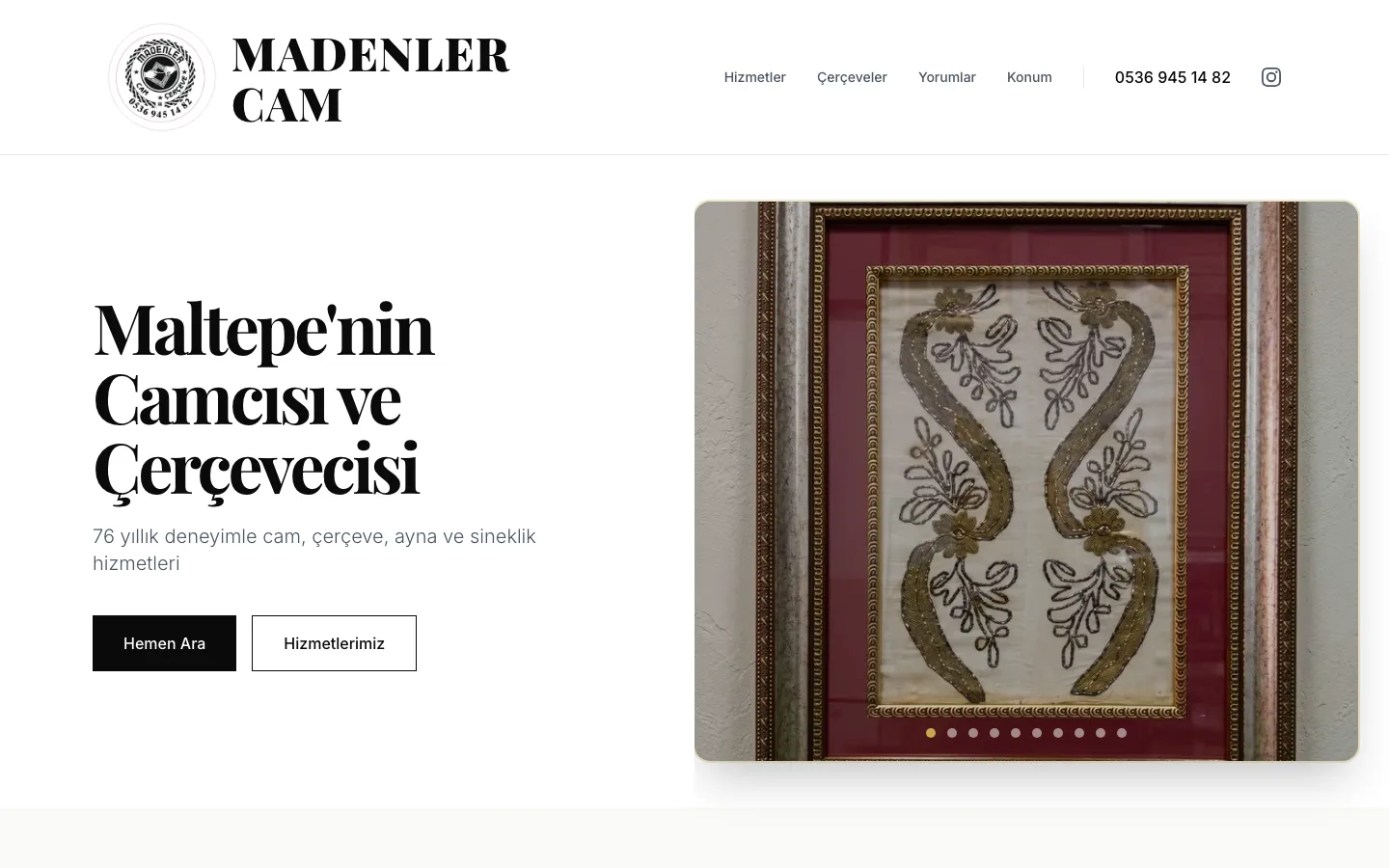 Madenler Glass & Framing